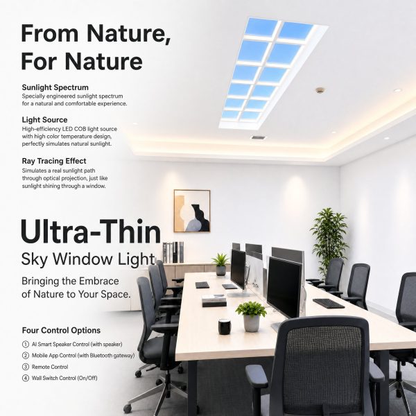 Ultra-Thin Sky Window Light